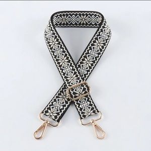 NWT- Inca Geometric Embroidered Replacement Strap